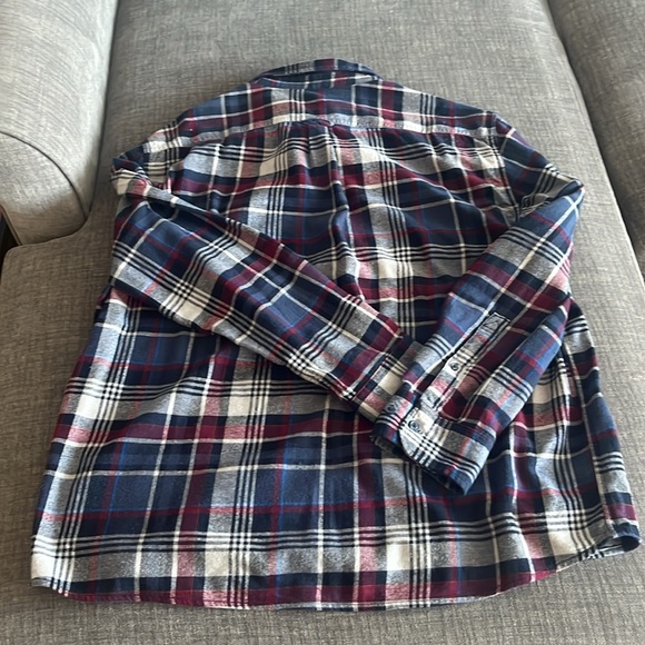 Eddie Bauer Flannel Button Down - Picture 3 of 5